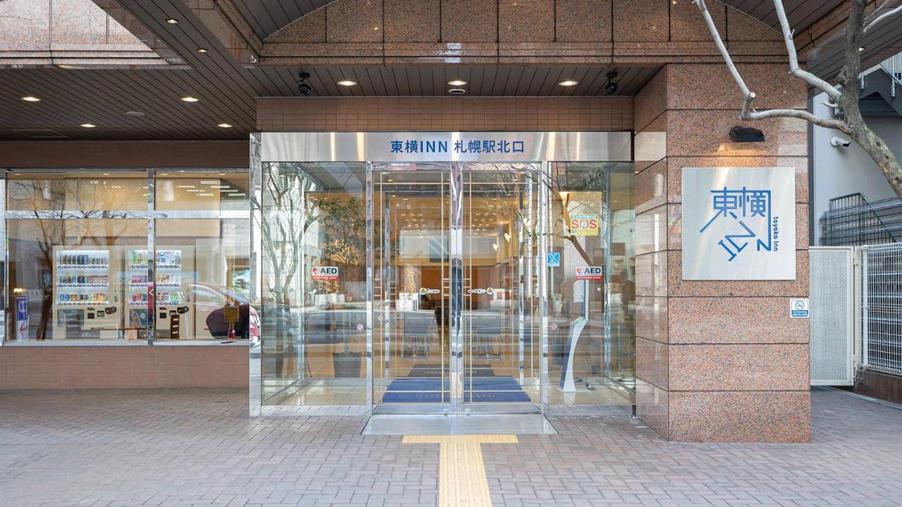 Toyoko Inn Hokkaido Sapporo-Eki Kita-Guchi Eksteriør bilde